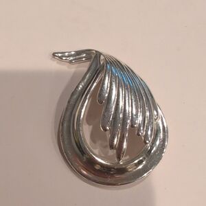 Modernist Silver Brooch Diy